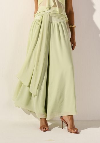 CALÇA AMPLA STELLA VERDE