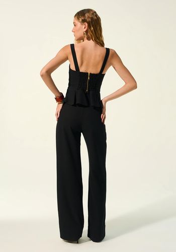 CALÇA ALFAIATARIA LUIZA PRETO