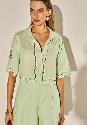 CAMISA RECHILIEU MARESSA VERDE