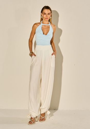 BODY COM TRANÇA AZUL