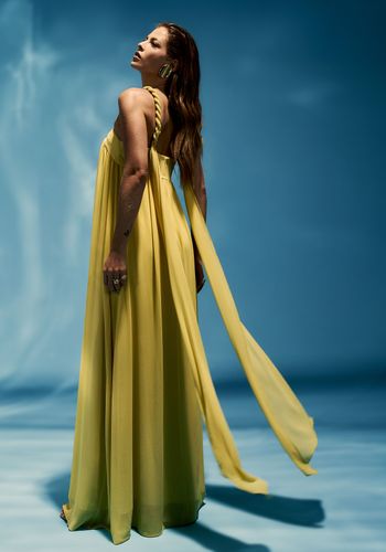 VESTIDO FRENTE ÚNICA AYLA MANTEIGA