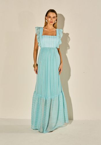 VESTIDO LONGO SABRINA AZUL