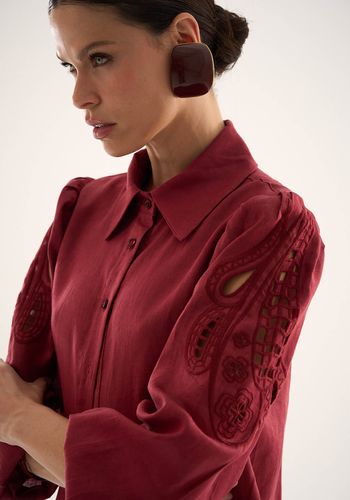 CAMISA RECHILIEU CECILIA VINHO