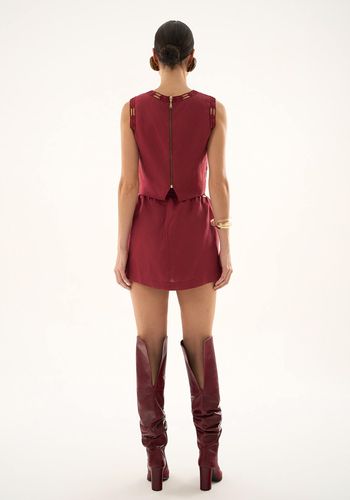 SHORTS RECHILIEU CECILIA VINHO