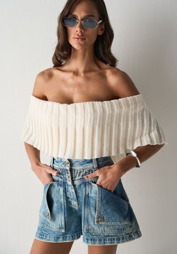 SHORTS JEANS LIVIA JEANS