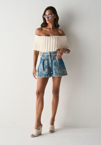 SHORTS JEANS LIVIA JEANS