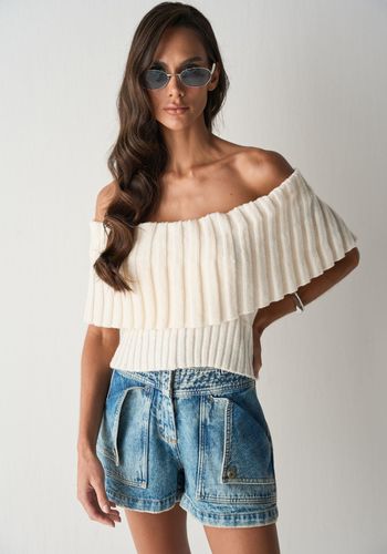 BLUSA DE TRICO OMBRO OFF