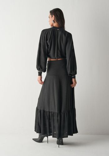 BLUSA DE TRICOT THALIA PRETO